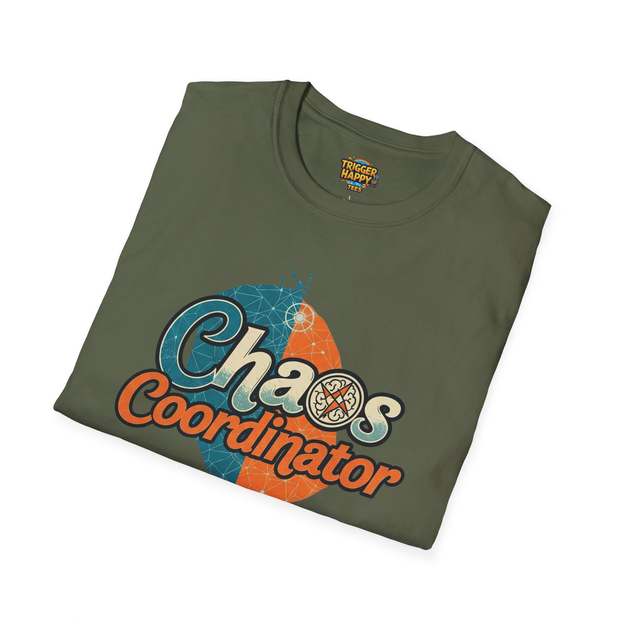 Chaos Coordinator Tee, Fun Graphic Shirt, Gift for Organizers, Unique Casual Wear, Comfortable Everyday Apparel