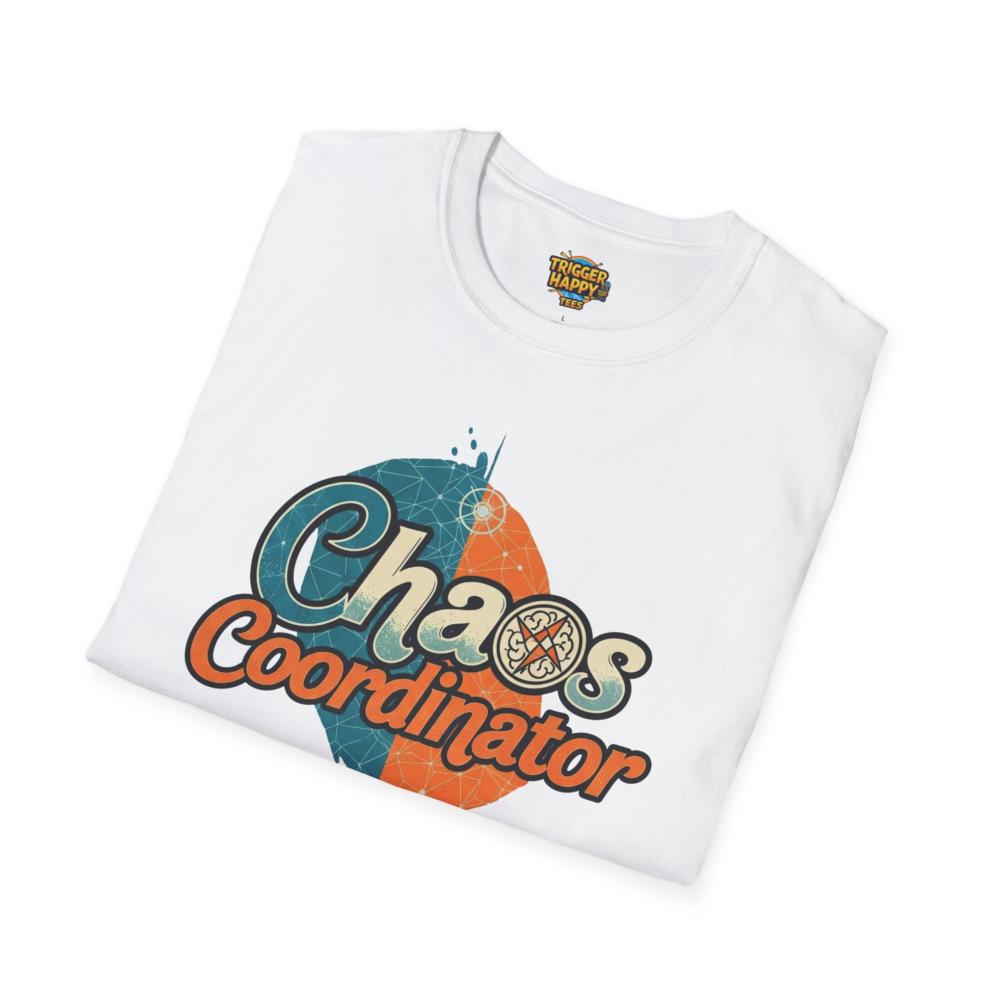 Chaos Coordinator Tee, Fun Graphic Shirt, Gift for Organizers, Unique Casual Wear, Comfortable Everyday Apparel