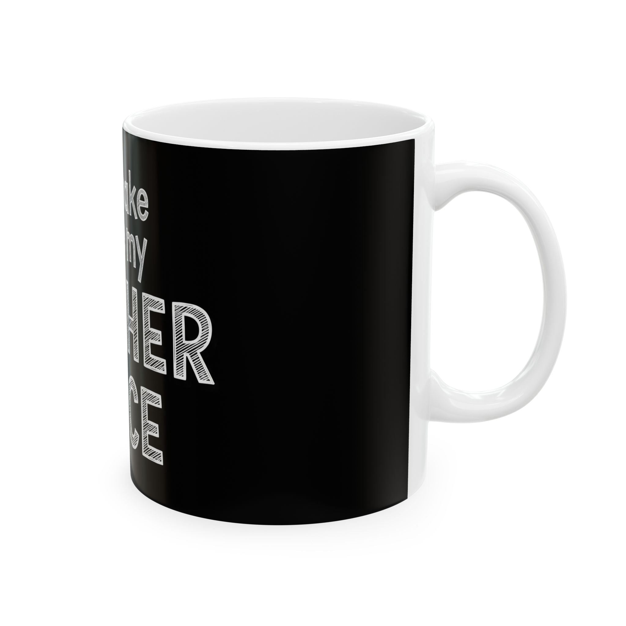 Vibrant Ceramic Coffee Mug, Teacher Gift Mug, Birthday Gift for Coffee Lover, 11oz Cup