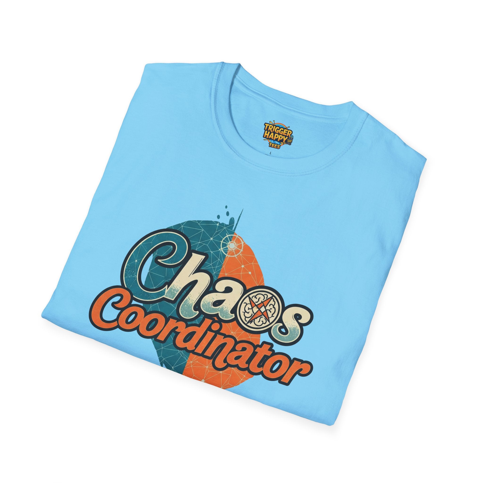 Chaos Coordinator Tee, Fun Graphic Shirt, Gift for Organizers, Unique Casual Wear, Comfortable Everyday Apparel