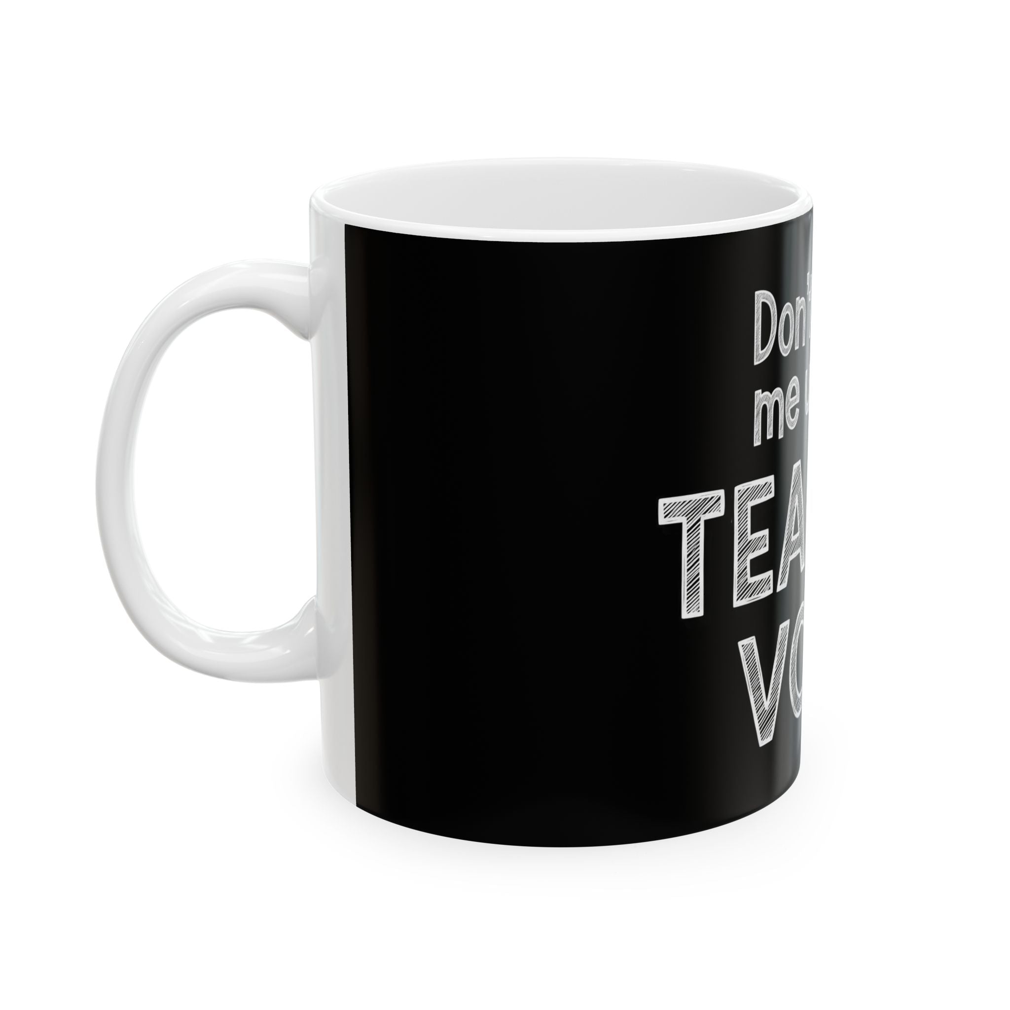 Vibrant Ceramic Coffee Mug, Teacher Gift Mug, Birthday Gift for Coffee Lover, 11oz Cup