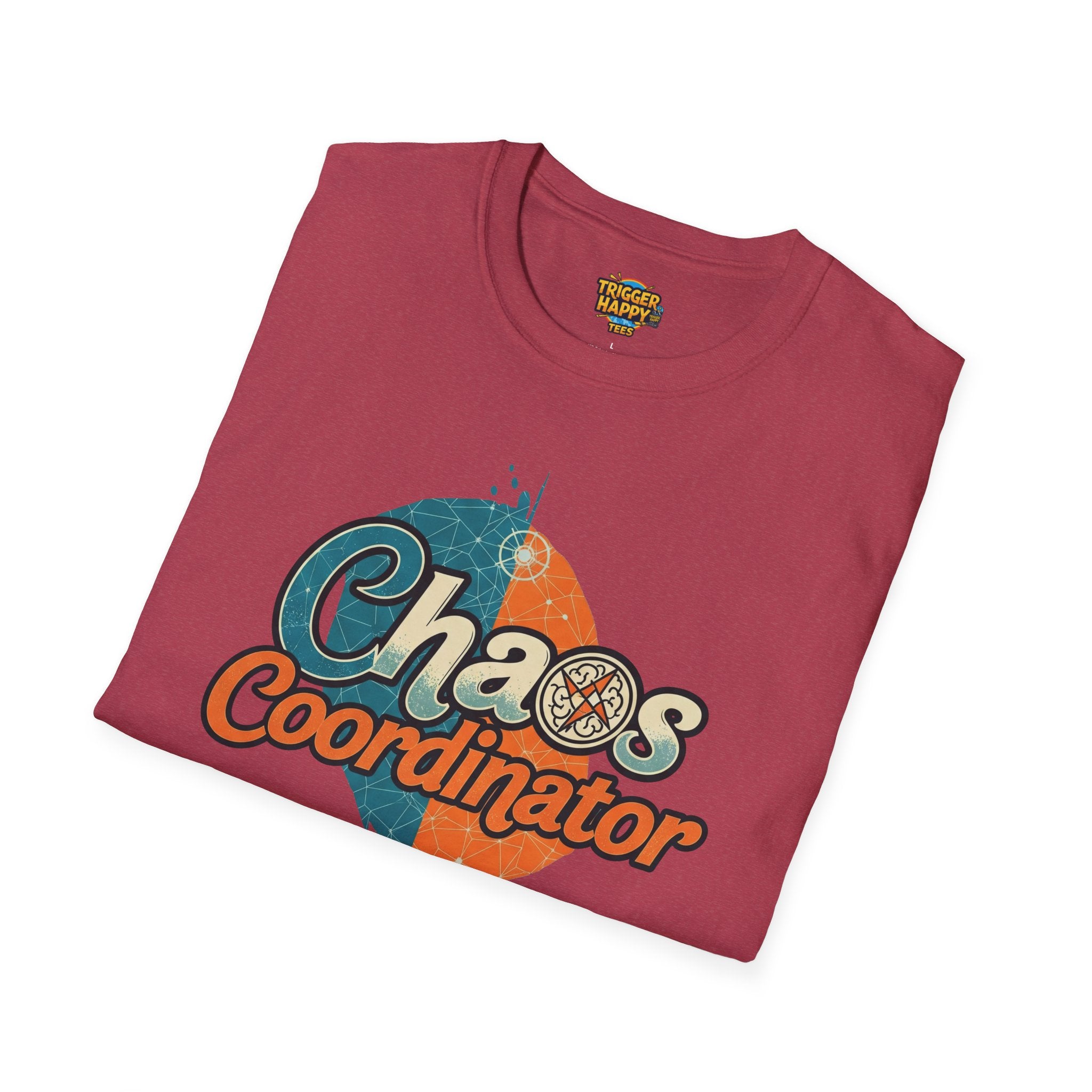 Chaos Coordinator Tee, Fun Graphic Shirt, Gift for Organizers, Unique Casual Wear, Comfortable Everyday Apparel