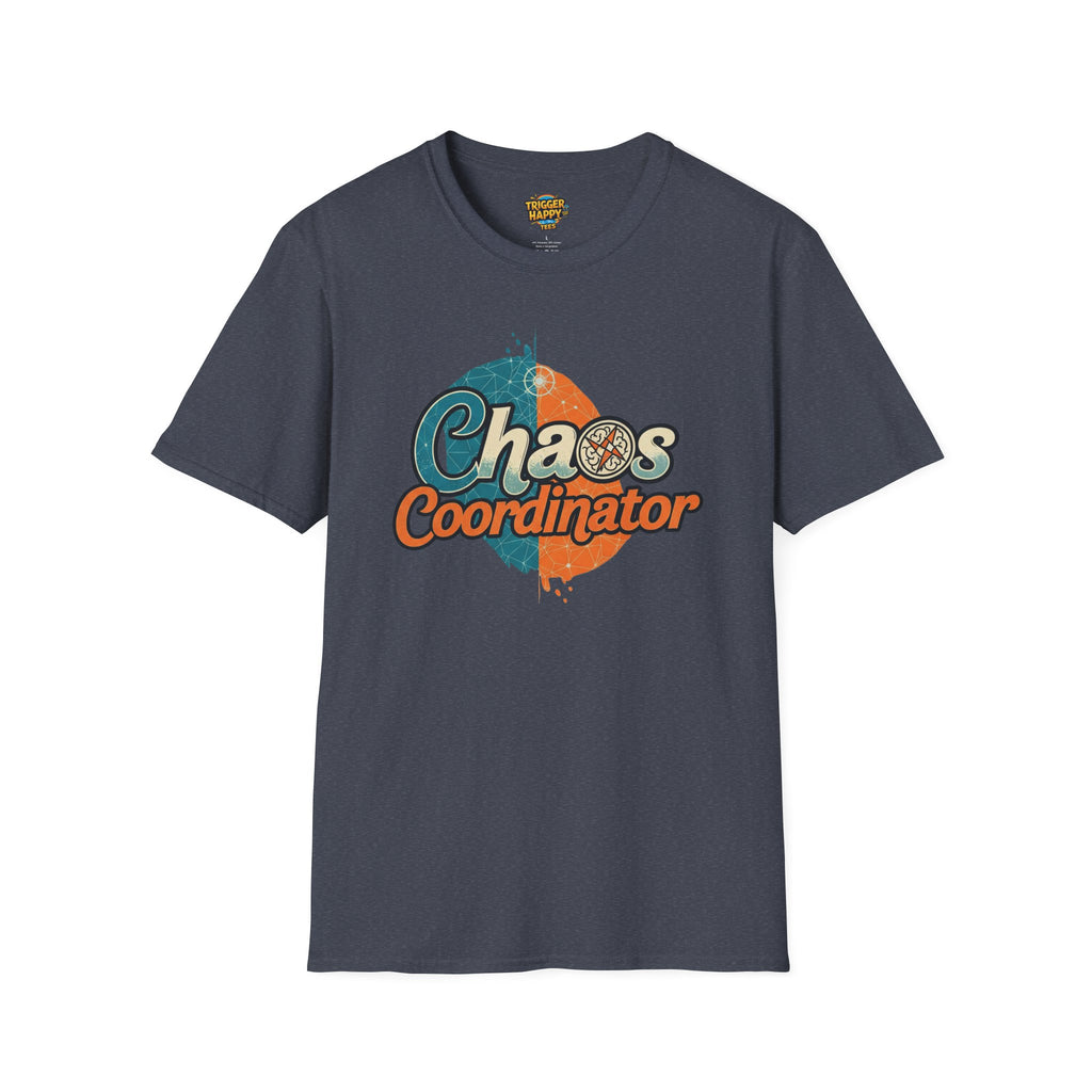 Chaos Coordinator Tee, Fun Graphic Shirt, Gift for Organizers, Unique Casual Wear, Comfortable Everyday Apparel