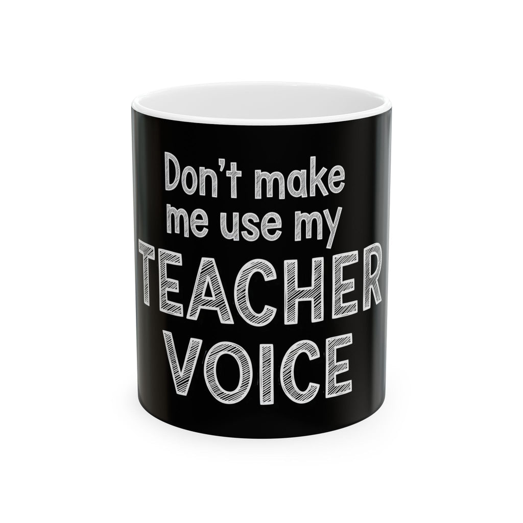 Vibrant Ceramic Coffee Mug, Teacher Gift Mug, Birthday Gift for Coffee Lover, 11oz Cup