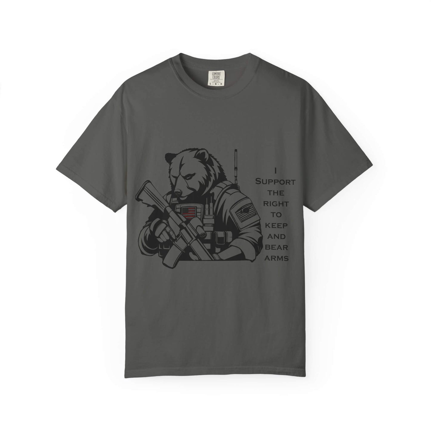 Funny "Right to Arm Bears" T-Shirt: Constitutionally Cool 2A Humor