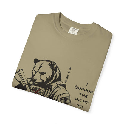 Funny "Right to Arm Bears" T-Shirt: Constitutionally Cool 2A Humor