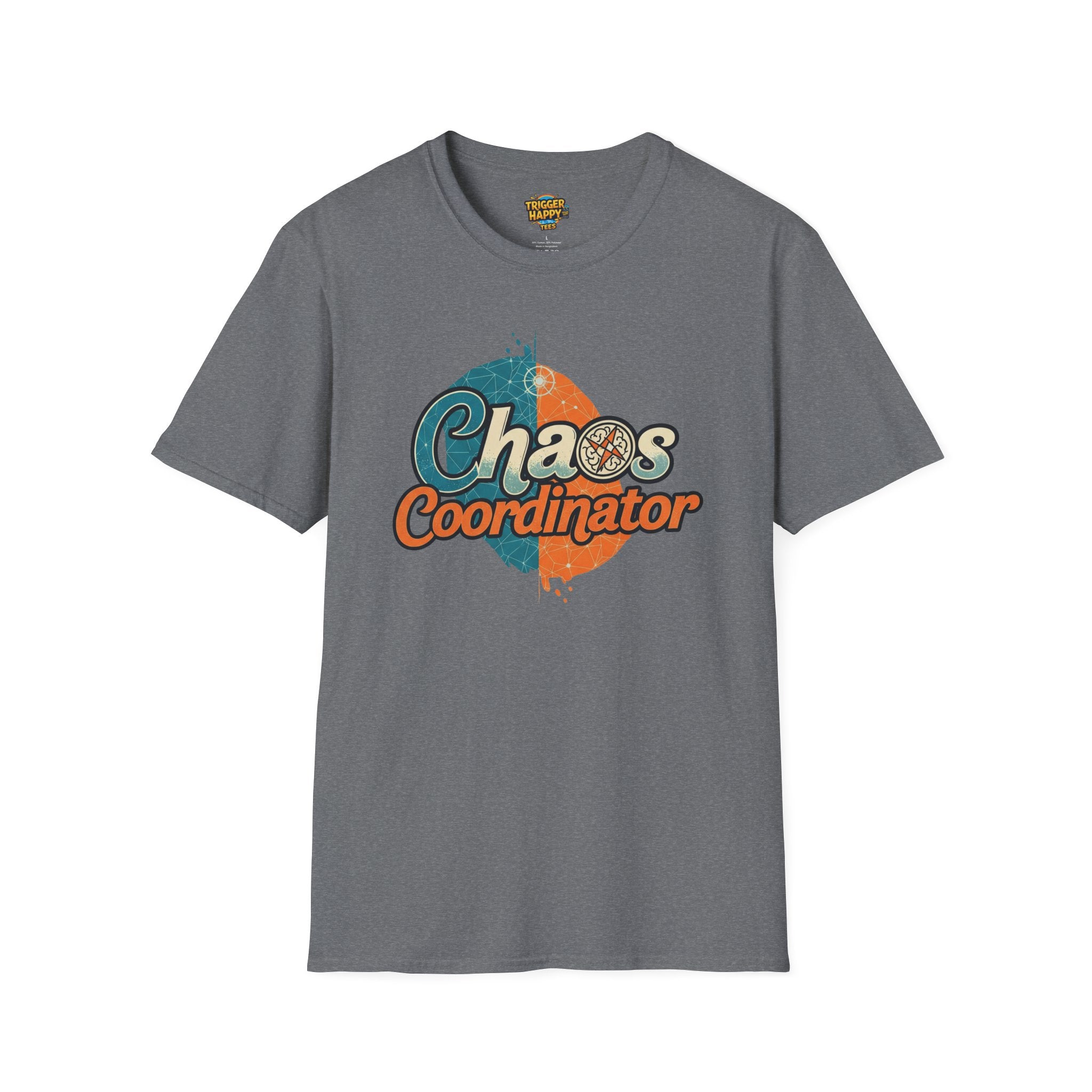 Chaos Coordinator Tee, Fun Graphic Shirt, Gift for Organizers, Unique Casual Wear, Comfortable Everyday Apparel