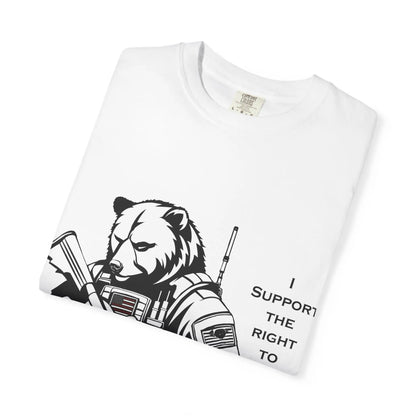 Funny "Right to Arm Bears" T-Shirt: Constitutionally Cool 2A Humor