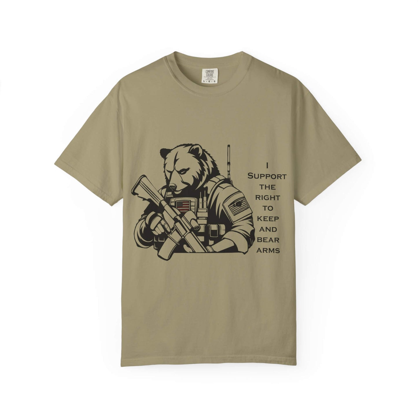 Funny "Right to Arm Bears" T-Shirt: Constitutionally Cool 2A Humor