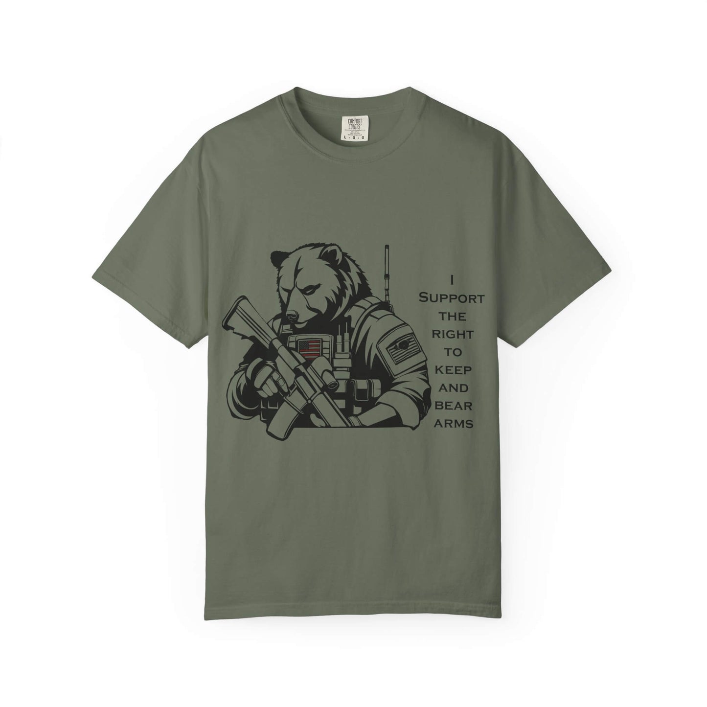 Funny "Right to Arm Bears" T-Shirt: Constitutionally Cool 2A Humor
