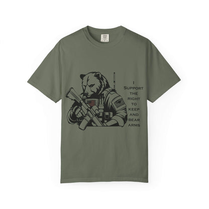 Funny "Right to Arm Bears" T-Shirt: Constitutionally Cool 2A Humor