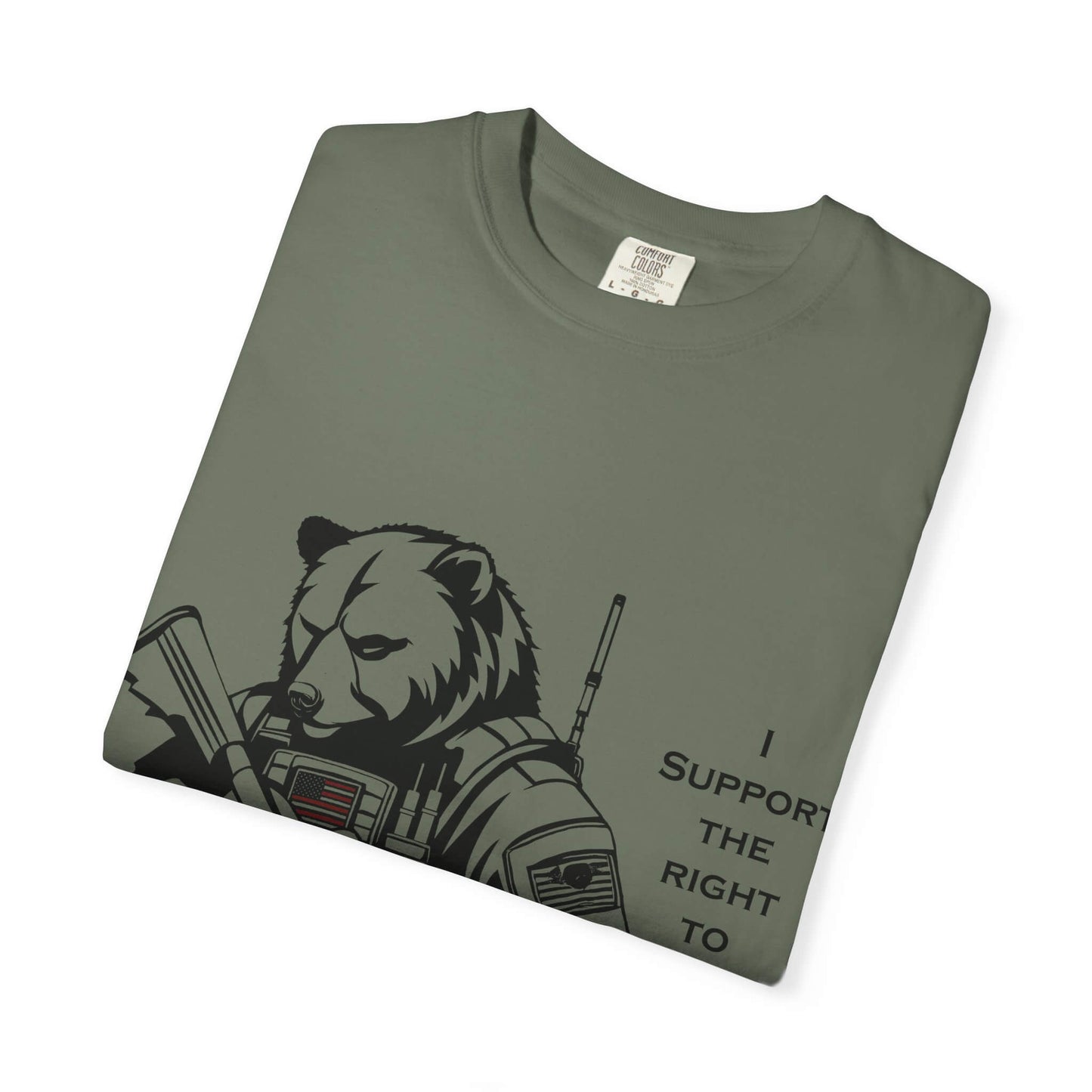Funny "Right to Arm Bears" T-Shirt: Constitutionally Cool 2A Humor