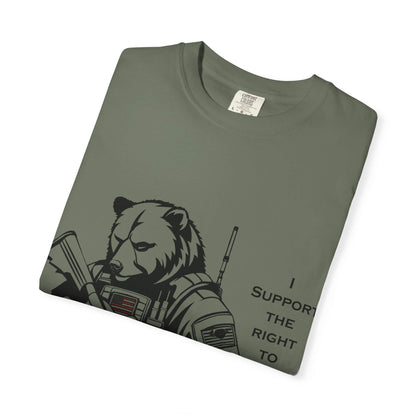 Funny "Right to Arm Bears" T-Shirt: Constitutionally Cool 2A Humor