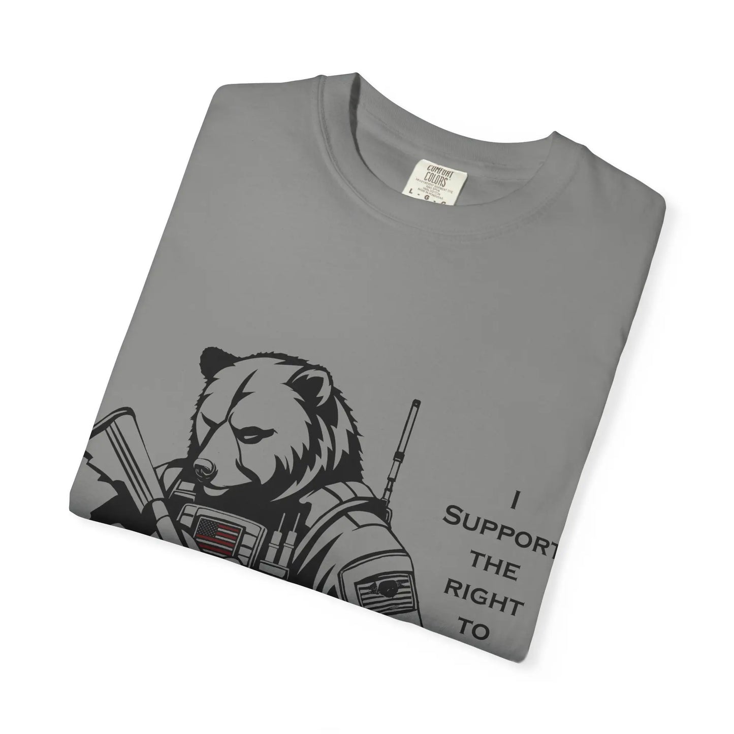 Funny "Right to Arm Bears" T-Shirt: Constitutionally Cool 2A Humor