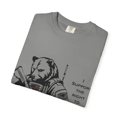 Funny "Right to Arm Bears" T-Shirt: Constitutionally Cool 2A Humor